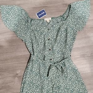 Floral summer midi dress